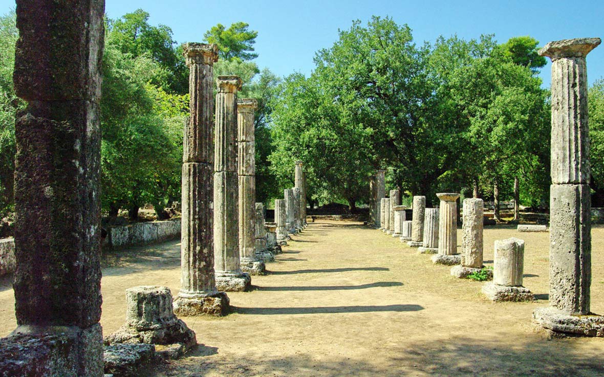 Olympische Spiele Ruinen