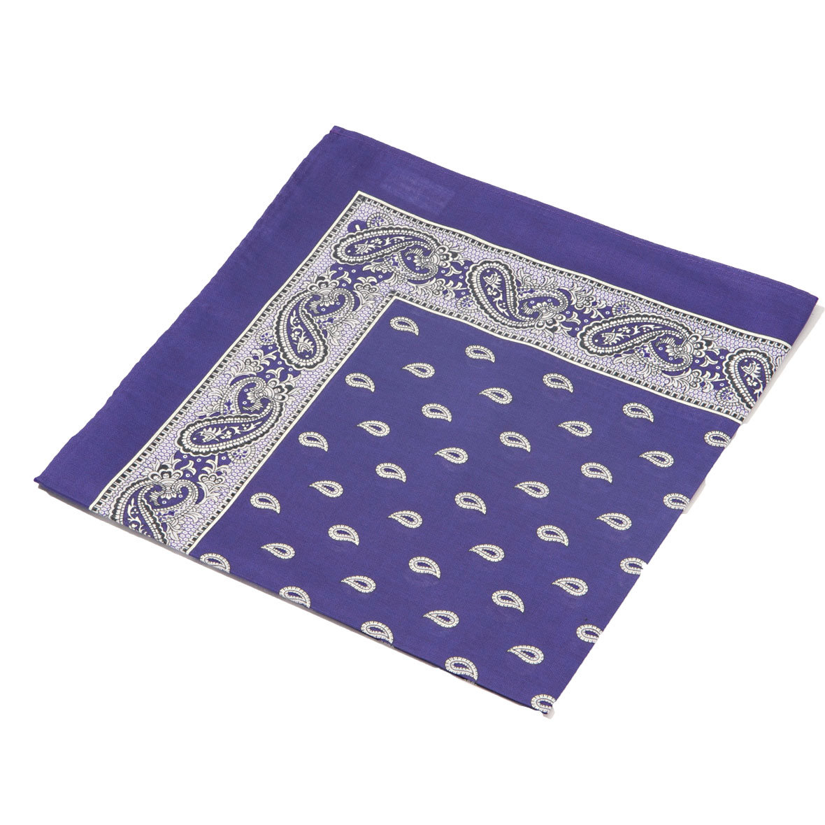 Original Glarner Tüechli Classic 50 x 50 cm dunkelviolett mit Paisley-Muster glarner tüechli classic dunkelviolett