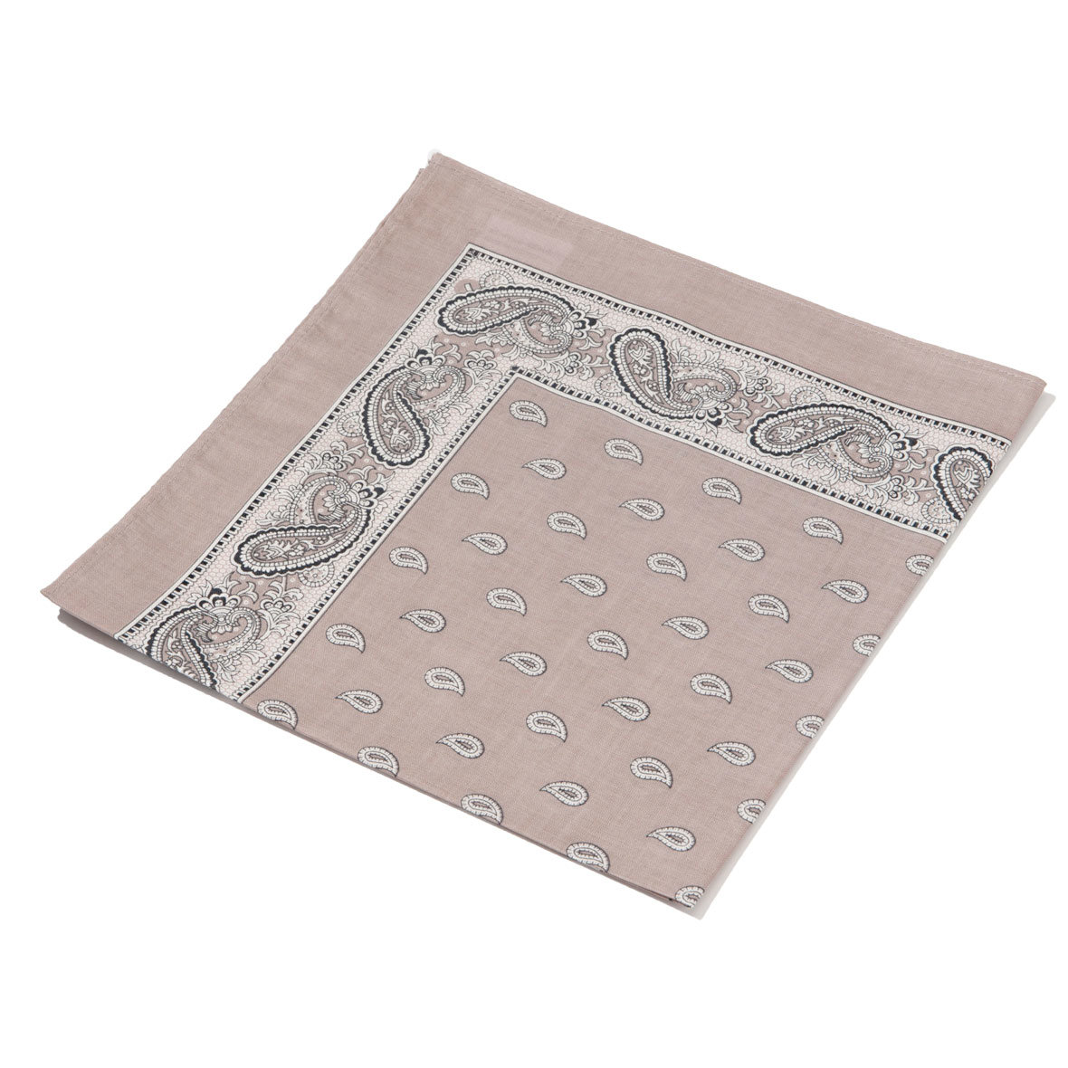 Original Glarner Tüechli Classic 50 x 50 cm platin mit Paisley-Muster glarner tüechli classic platin