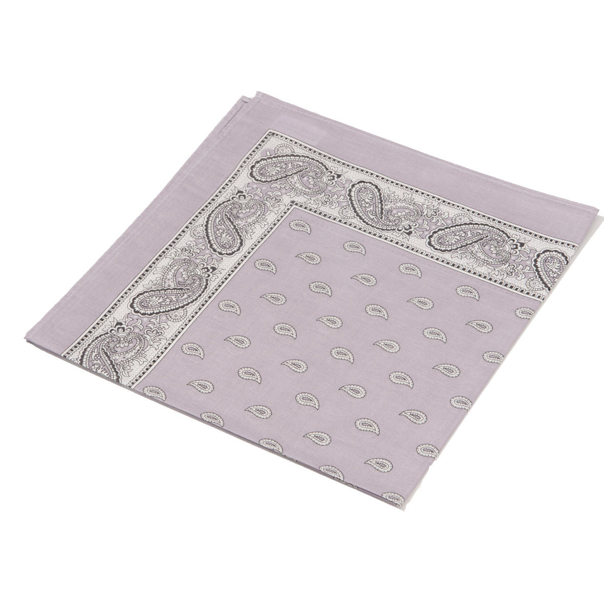 Original Glarner Tüechli Classic 50 x 50 cm silber mit Paisley-Muster glarner tüechli classic silber