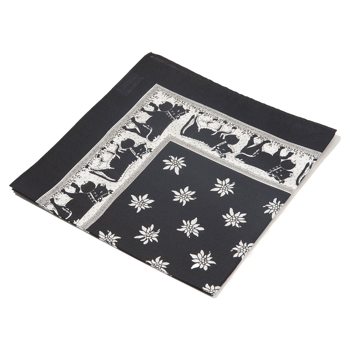 Glarner Tüechli Bandana Kühe/Edelweiss | Bestswiss.ch bandana edelweiss