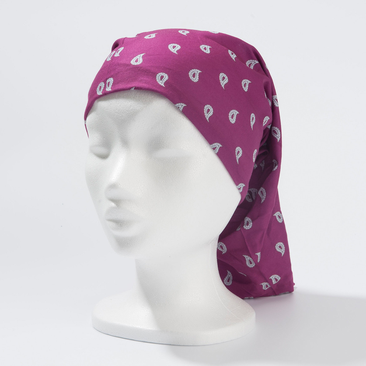 Original Glarner Tüechli Tube Paisley in Cyclam tube paisley cyclam