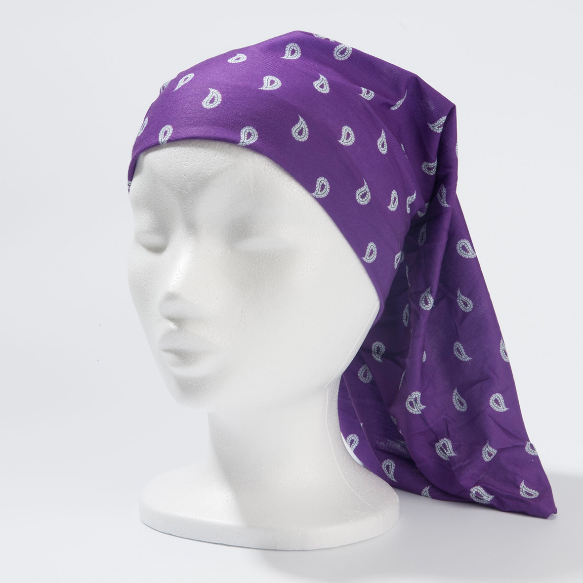 Original Glarner Tüechli Tube Paisley in Dunkelviolett tube paisley dunkelviolett