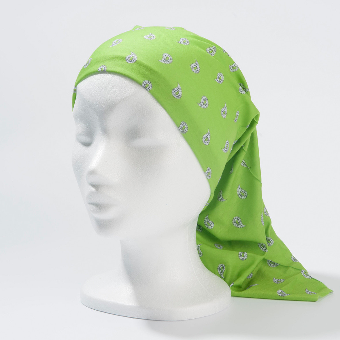 Original Glarner Tüechli Tube Paisley in Lemongreen tube paisley lemongreen