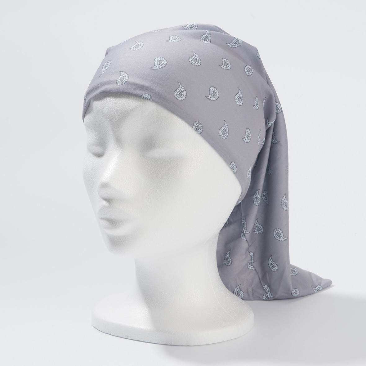 Original Glarner Tüechli Tube Paisley in Silber tube paisley silber