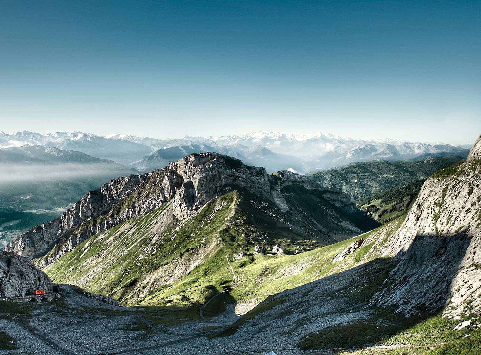 Schweizer Berge und Seen: Pilatus