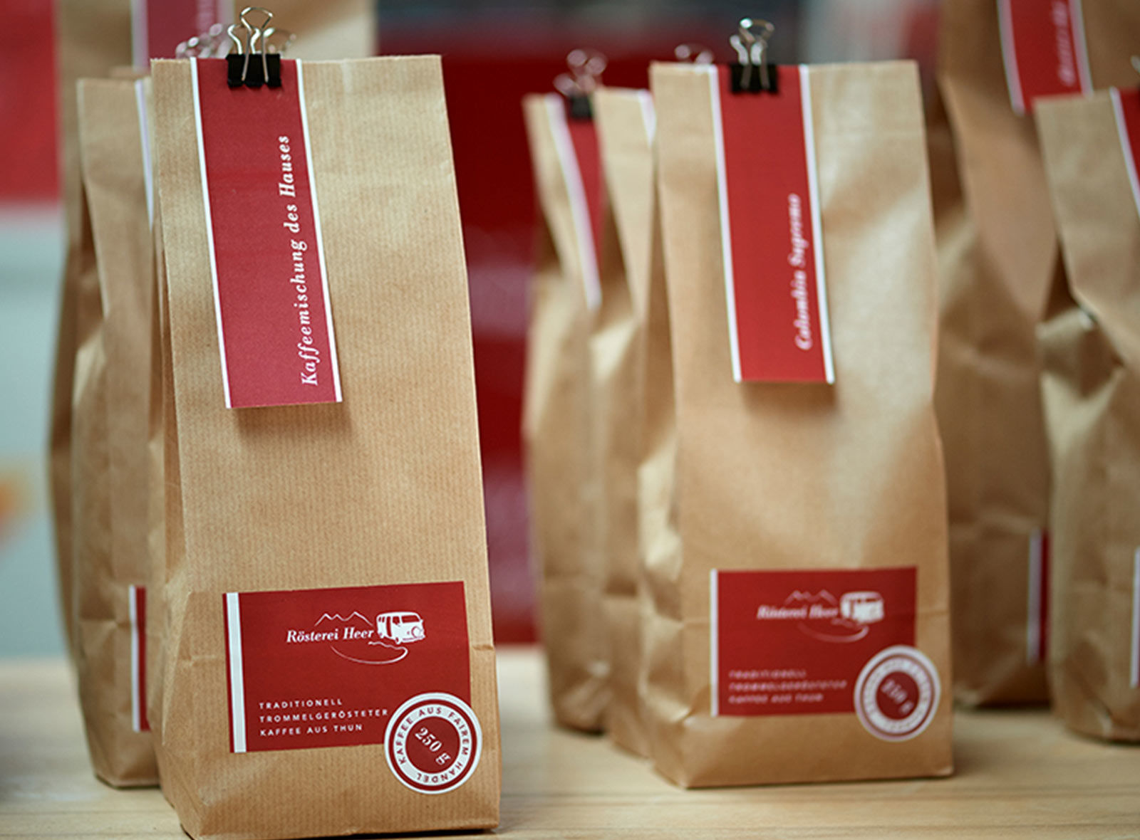 Kaffeemischung Heer aus Thun Swiss Food Design Market