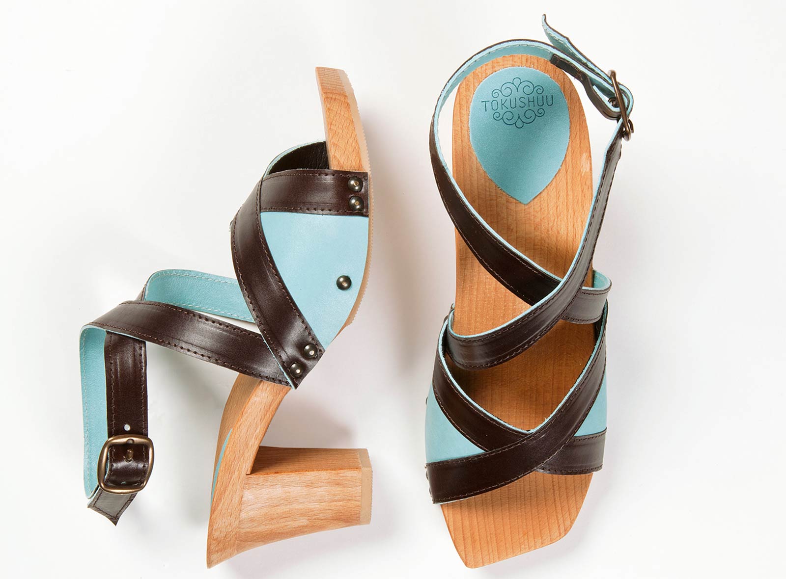 Zoccoli Holzschuh Toku