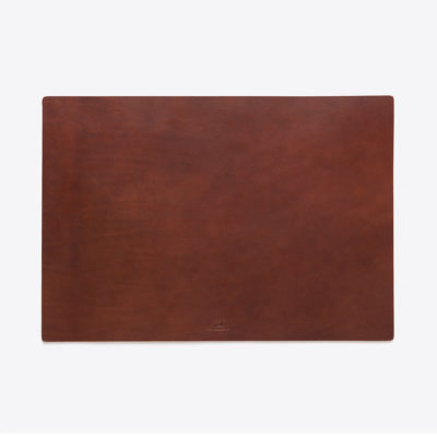 Schreibtischunterlage Leder Braun – 50,5 x 35,5 cm