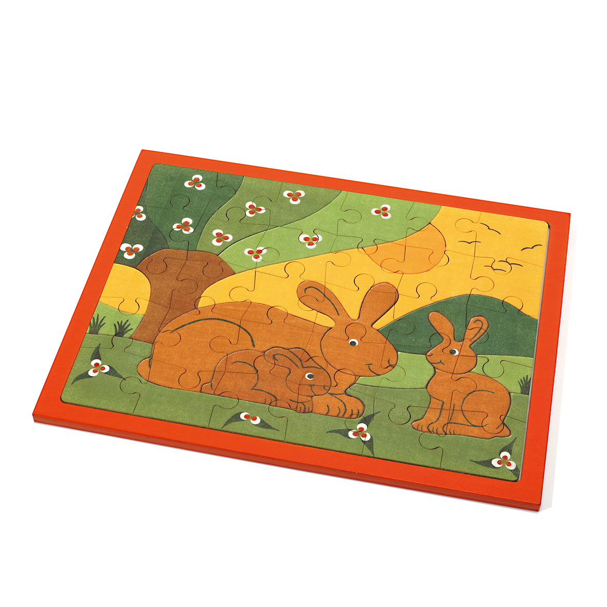 Puzzle Hasenfamilie puzzle hase 30 teile weizenkorn