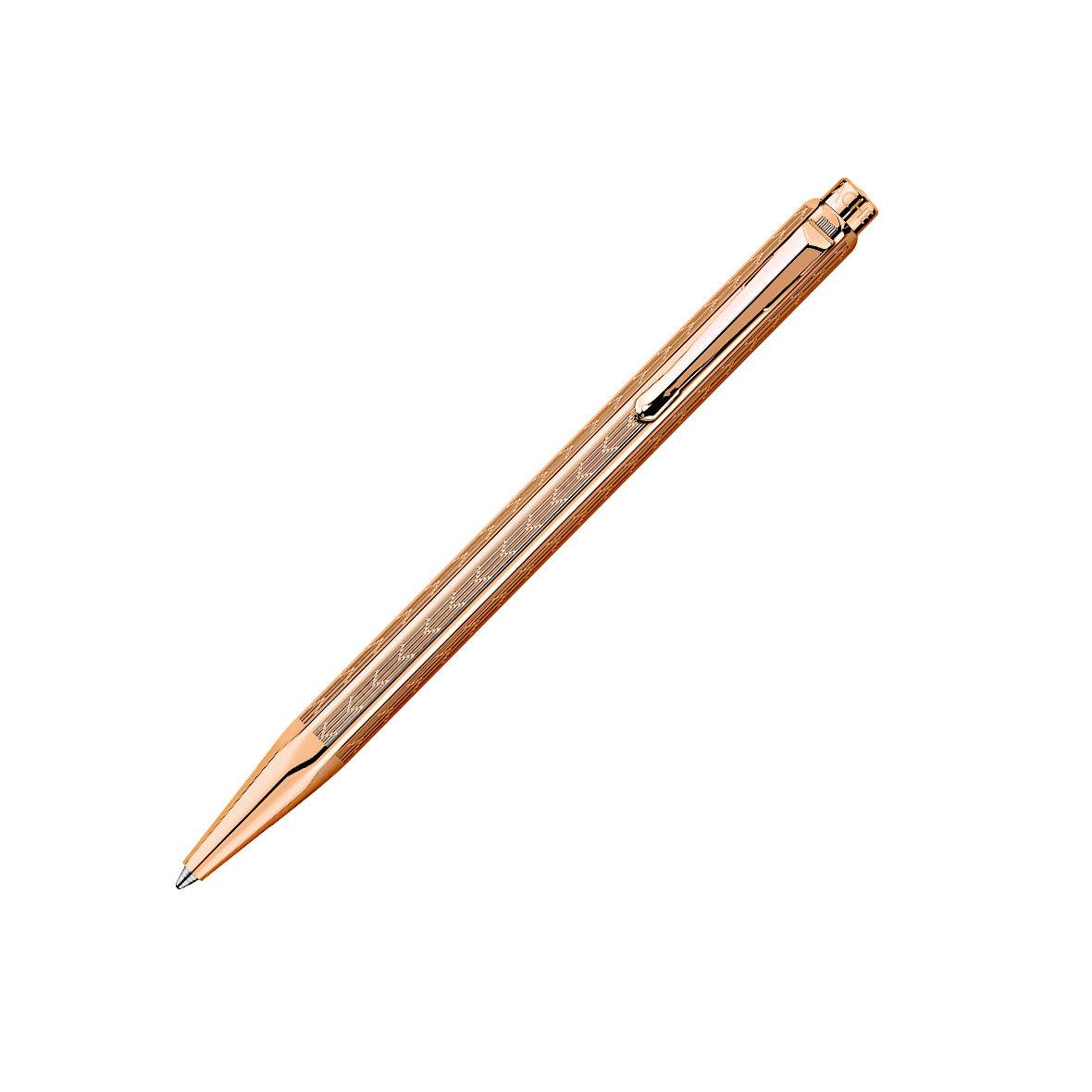 Kugelschreiber Ecridor Chevron Roségold – mit Goliath-Tintenpatrone kugelschreiber ecridor chevron roségold goliath tintenpatrone