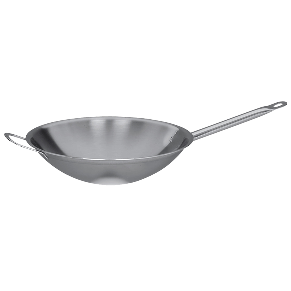 Wok mit Gegengriff wok mit deckel noser inox