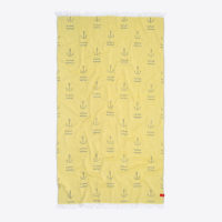 Strandtuch mit Ankermotiv von Rothirsch | Bestswiss