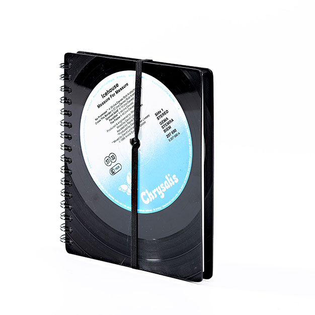 Notizbuch aus Vinyl-Schallplatten – Hochformat notizbuch vinyl schallplatten 14.7 x 12.2 cm zsge