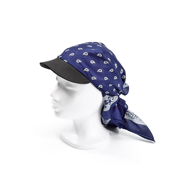 Bandana – Schrimmütze Shady mit Visier – Glarner Paisley-Motiv bandana schrimmütze shady visier glarner paisley motiv