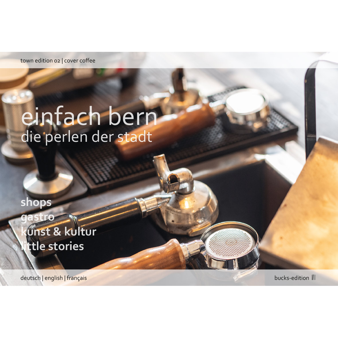 Stadtbuch – Einfach Bern Edition 2 – Die Perlen der Stadt – Cover Café stadtbuch einfach bern edition 2 – die perlen der stadt cover café