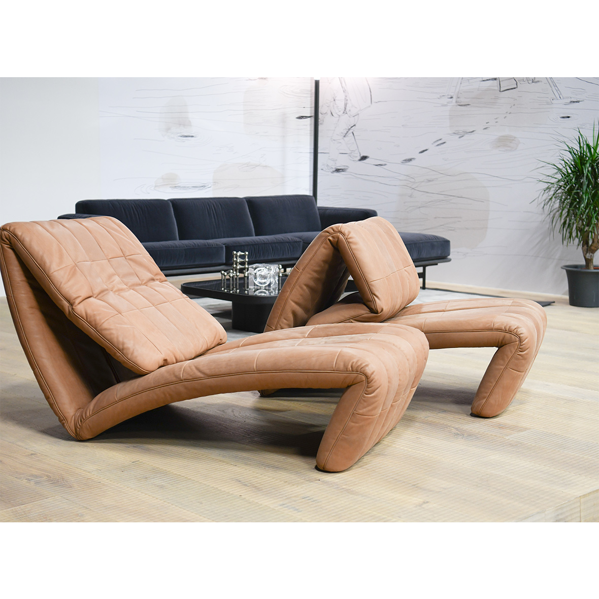 Polstersessel – Lederliege DS-266/01 de Sede polstersessel – lederliege ds 266/01 de sede