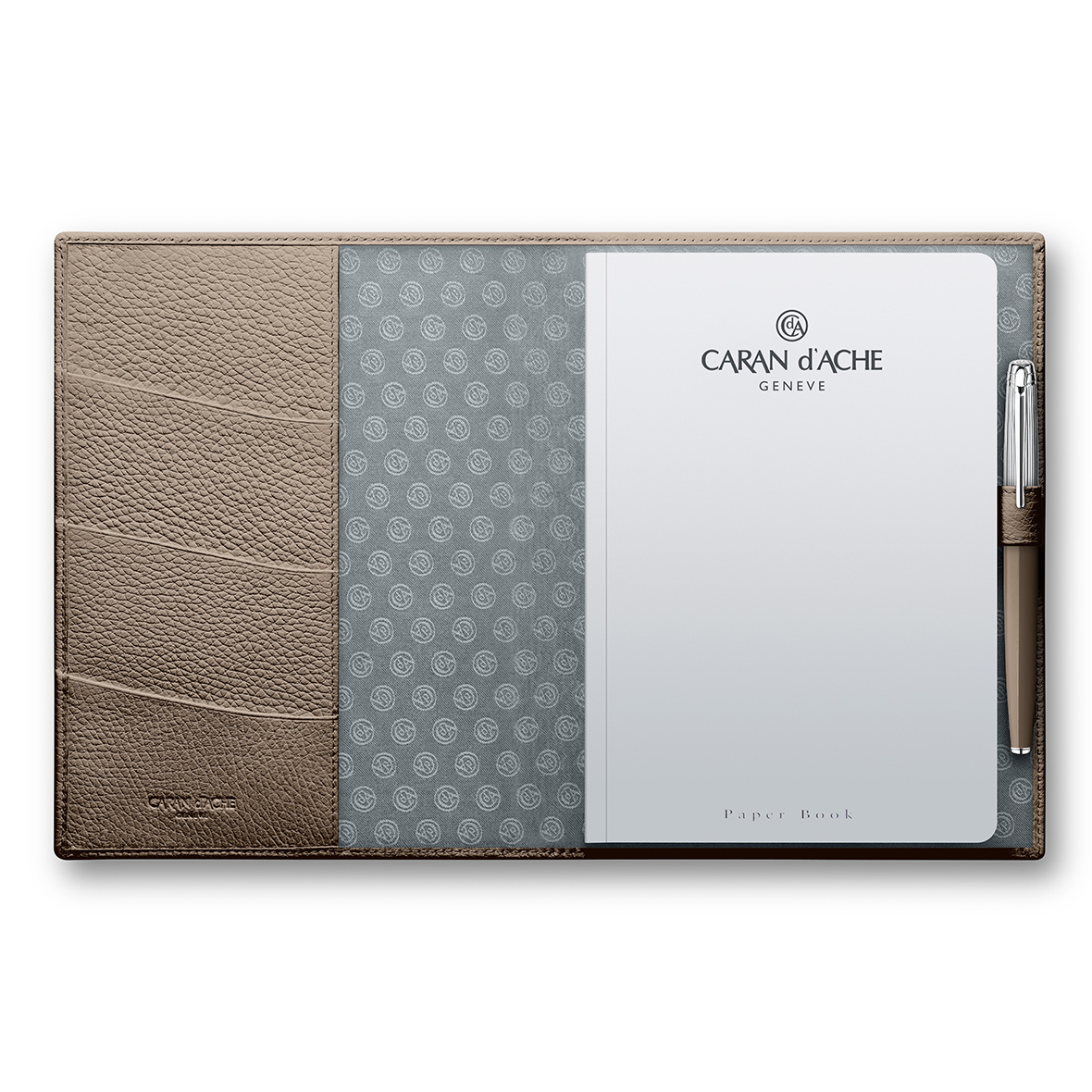 Leder Notizheft Léman notizheft cashmere leman mood caran d ache