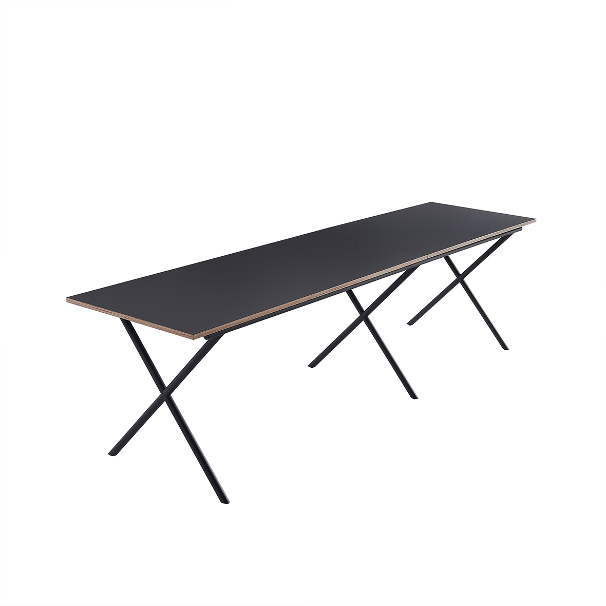 Ateliertisch Ito tisch schwarz ito 280 x 70 erweiterung mox