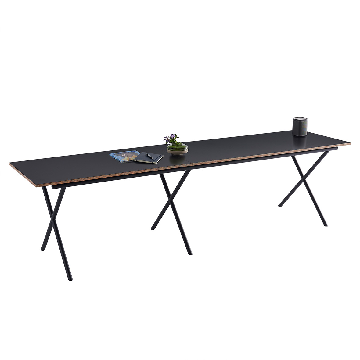Ateliertisch Ito tisch schwarz ito 280 x 70 schwarz cm mox