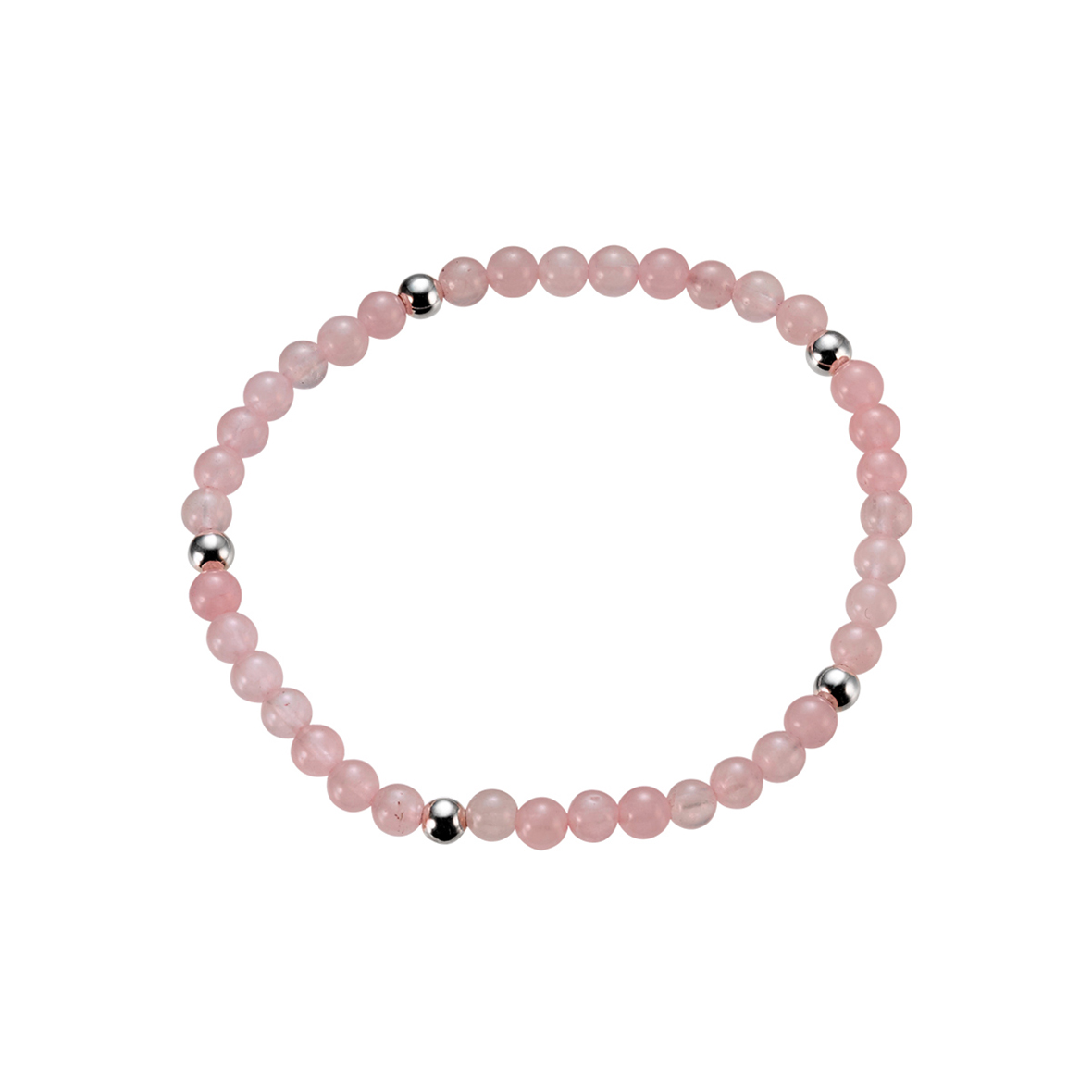 Armbänder Silber und Edelsteine armband silber rosenquarz keeeart