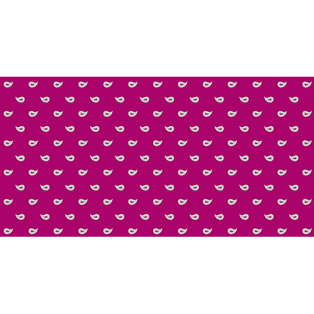 Glarner Tüechli Bandana mit Schirm – Paisleymuster paisley muster beere glarner tuechli