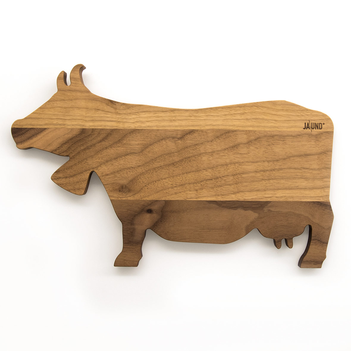 Holz-Schneidebrett Tiermotive schneidebrett holz kuh nussbaum jaund