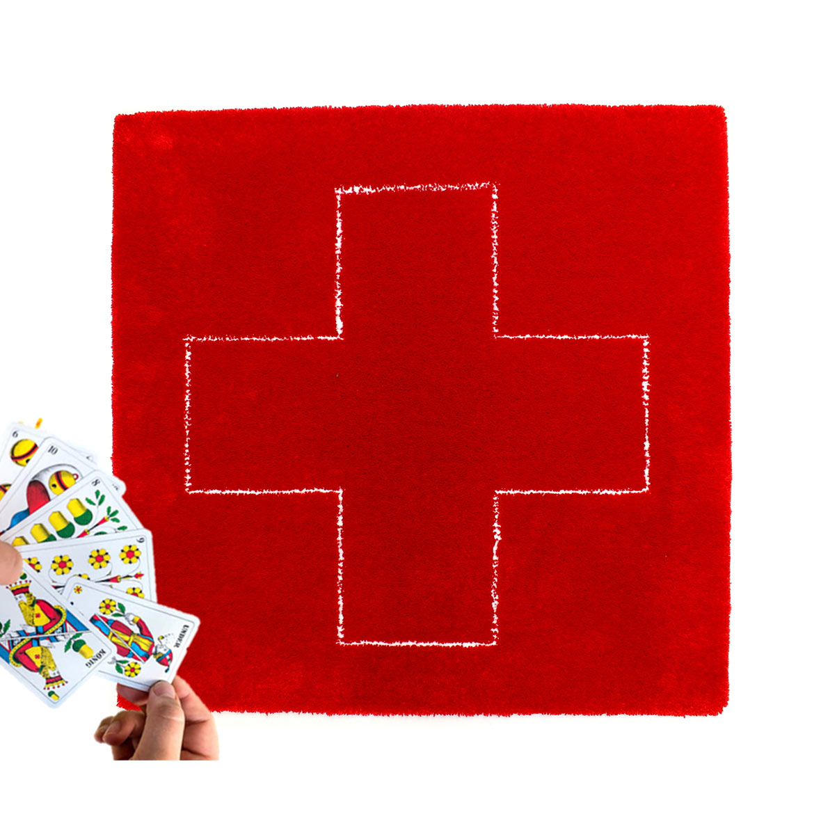 Jassteppich Helvetia jassteppich schweizer kreuz kramis