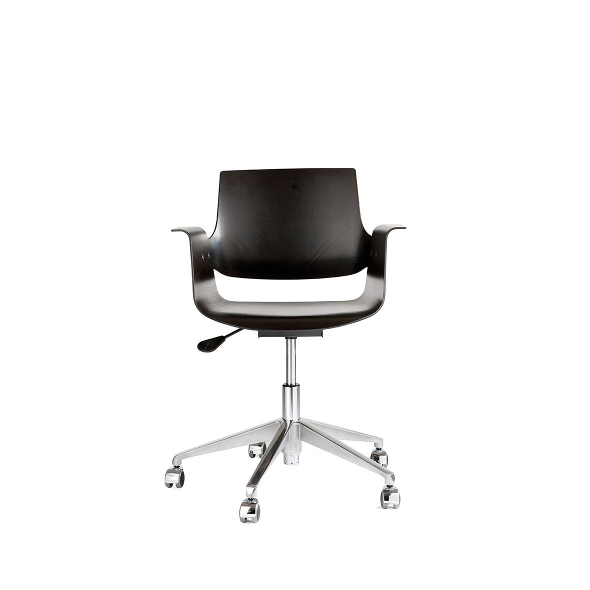 Ateliersessel Marchand – 4040/4044 marchand ateliersessel 40401 4044 rollen buche dunkel embru