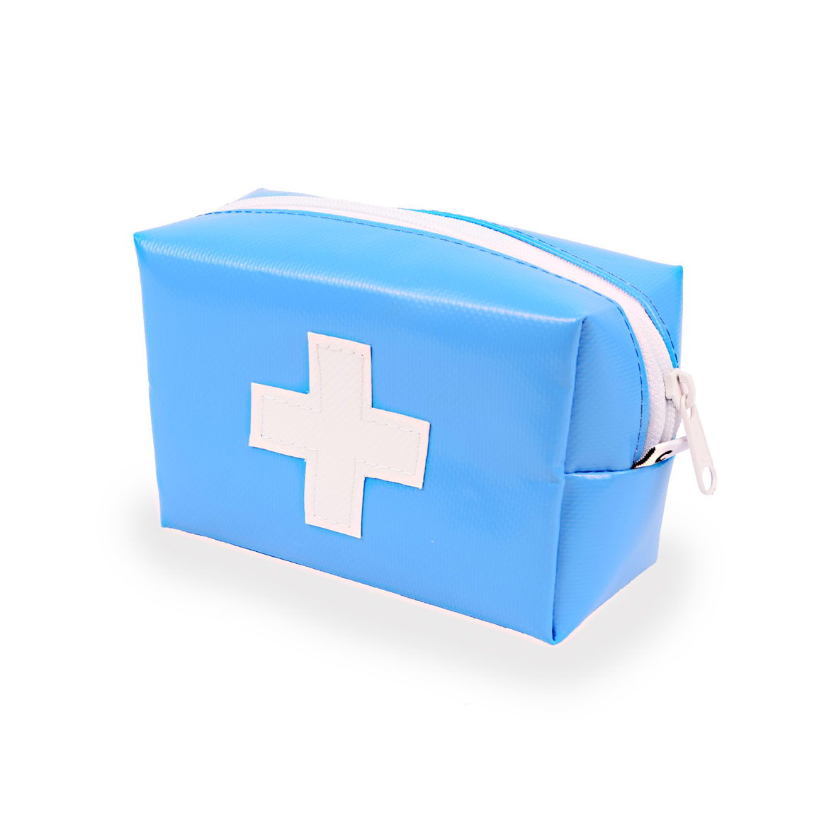 Notfalltasche notfalltasche hellblau contact holz und textil