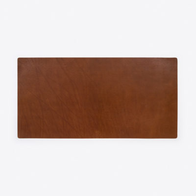Schreibtischunterlage Leder Braun – 80 x 40 cm