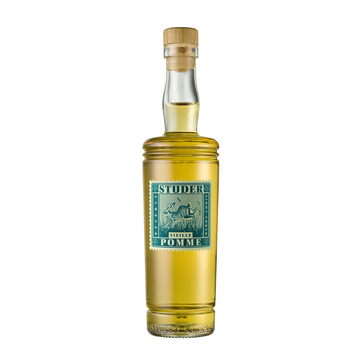 Vieille Pomme Gravenstein – „Réserve Baron Louis“ 36 Vol.-% vieille pomme gravenstein 35 cl distillerie studer