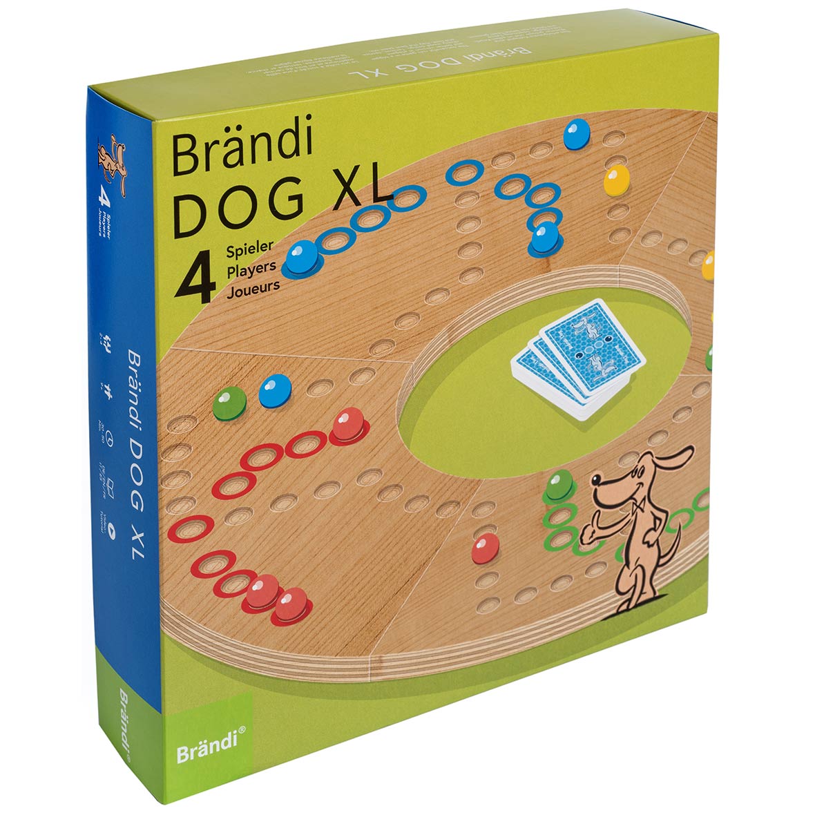 Brändi Dog XL Grundversion 4-er Set braendi dog 4er xl verpackung stiftung braendi