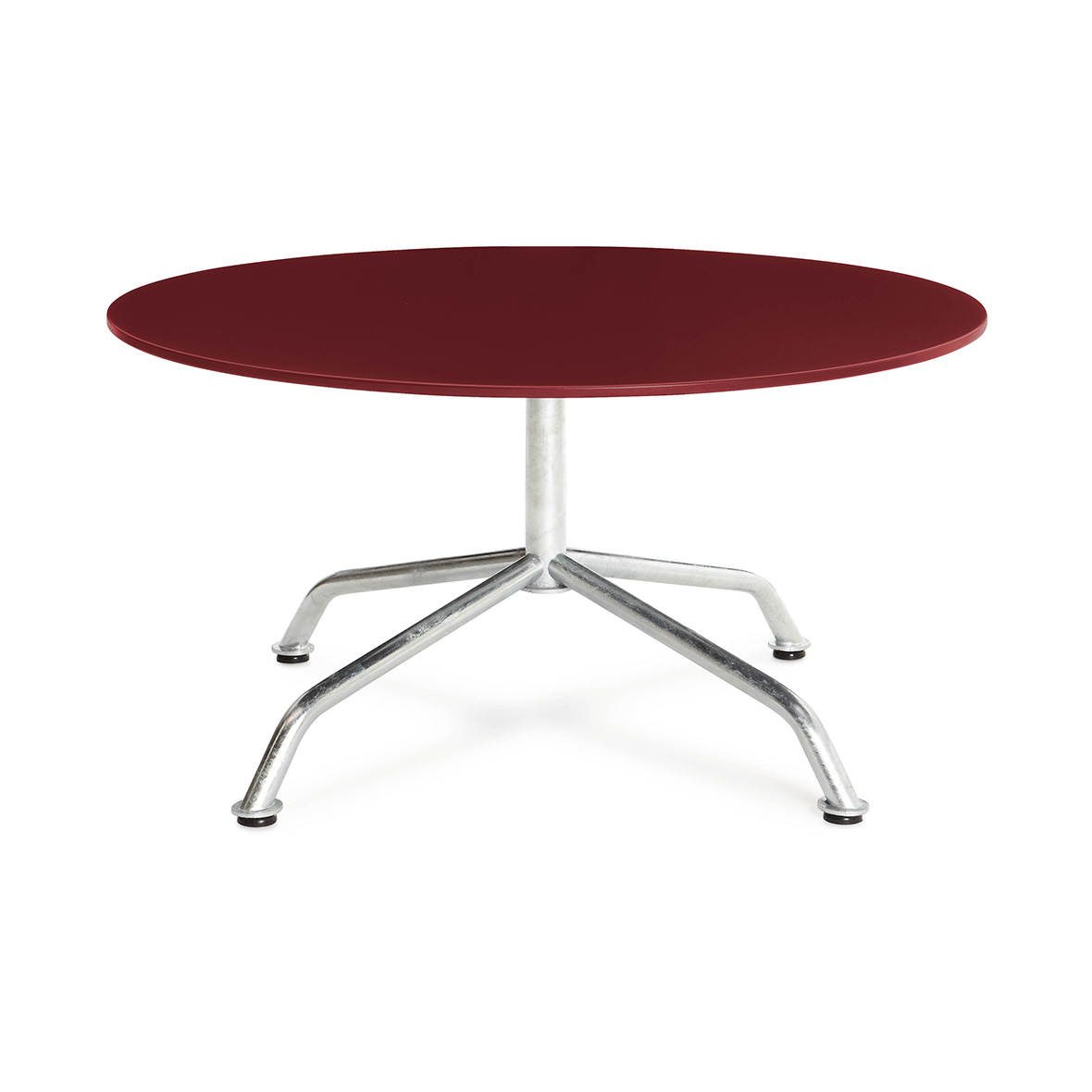 Haefeli Gartenloungetisch hafeli loungetisch weinrot 60 cm embru