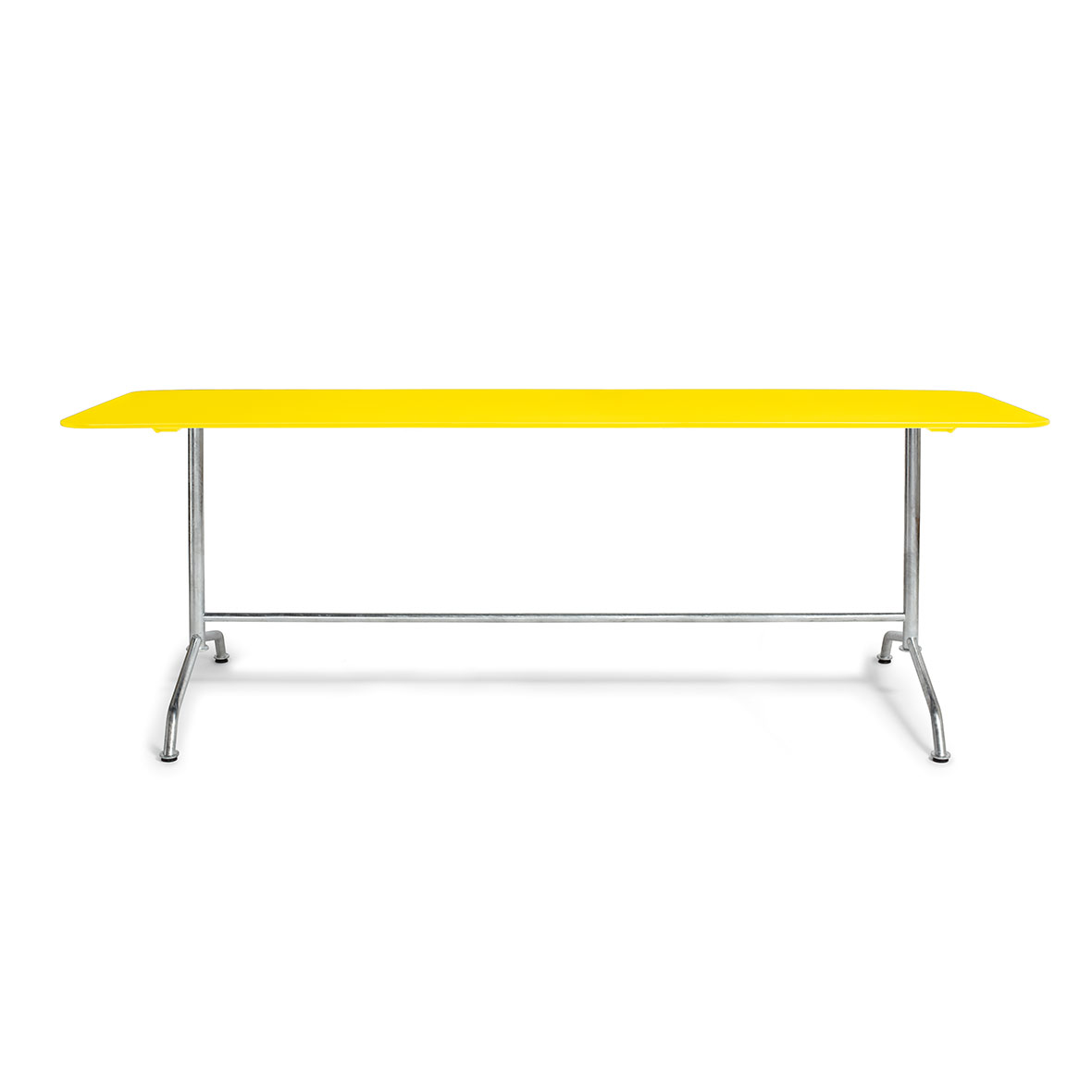Haefeli Gartentisch rechteckig haefeli tisch rechteckig 1131 verkehrsgelb 240 x 80 cm embru