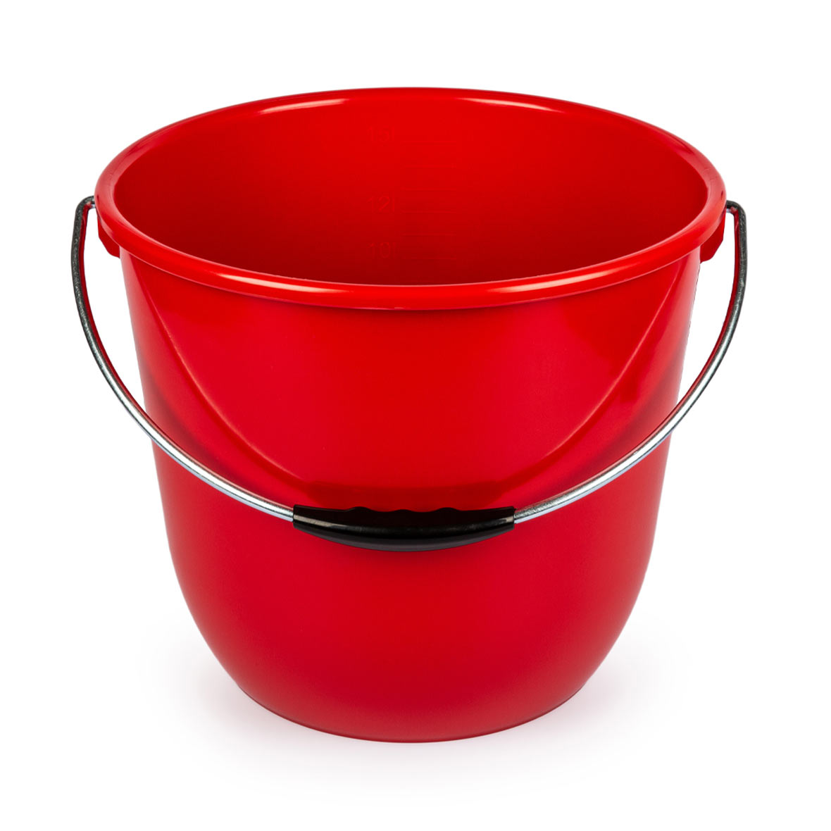 Eimer 15 Liter mit Messskala eimer rot 15 liter stoeckli