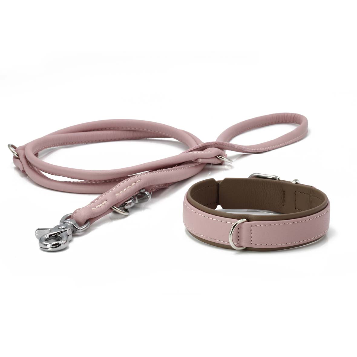 Hundeleine und Halsband Amici hundehalsband leine rose amici laboni