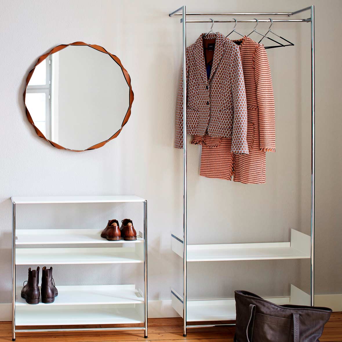 Anlehngarderobe Comba anlehngarderobe comba weiss mox