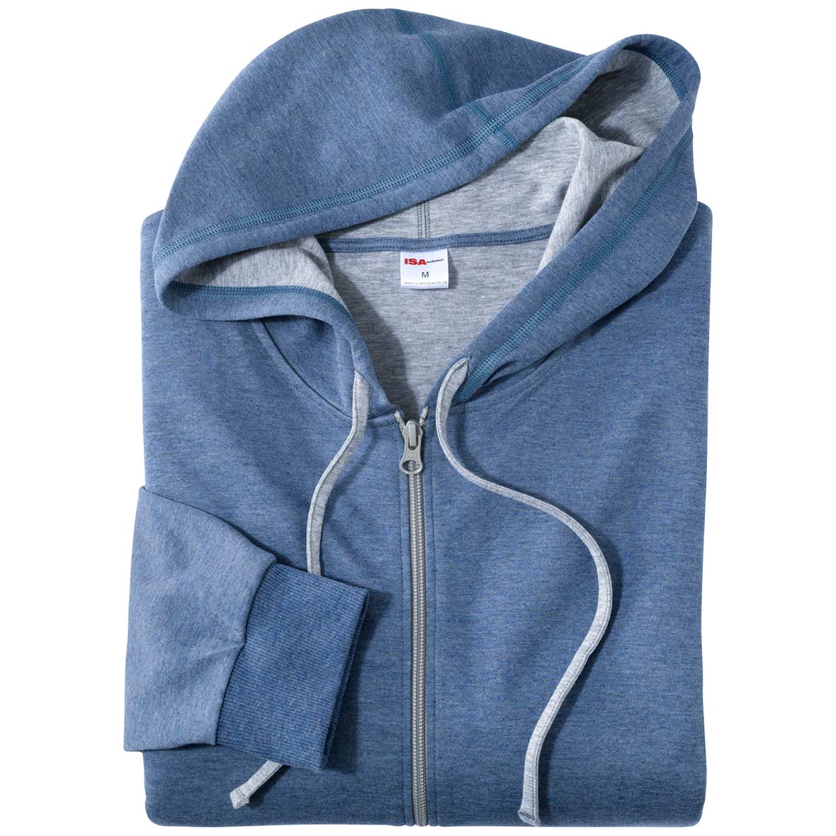 Herren-Hoodie – Living Home hoodie blau isa bodywear