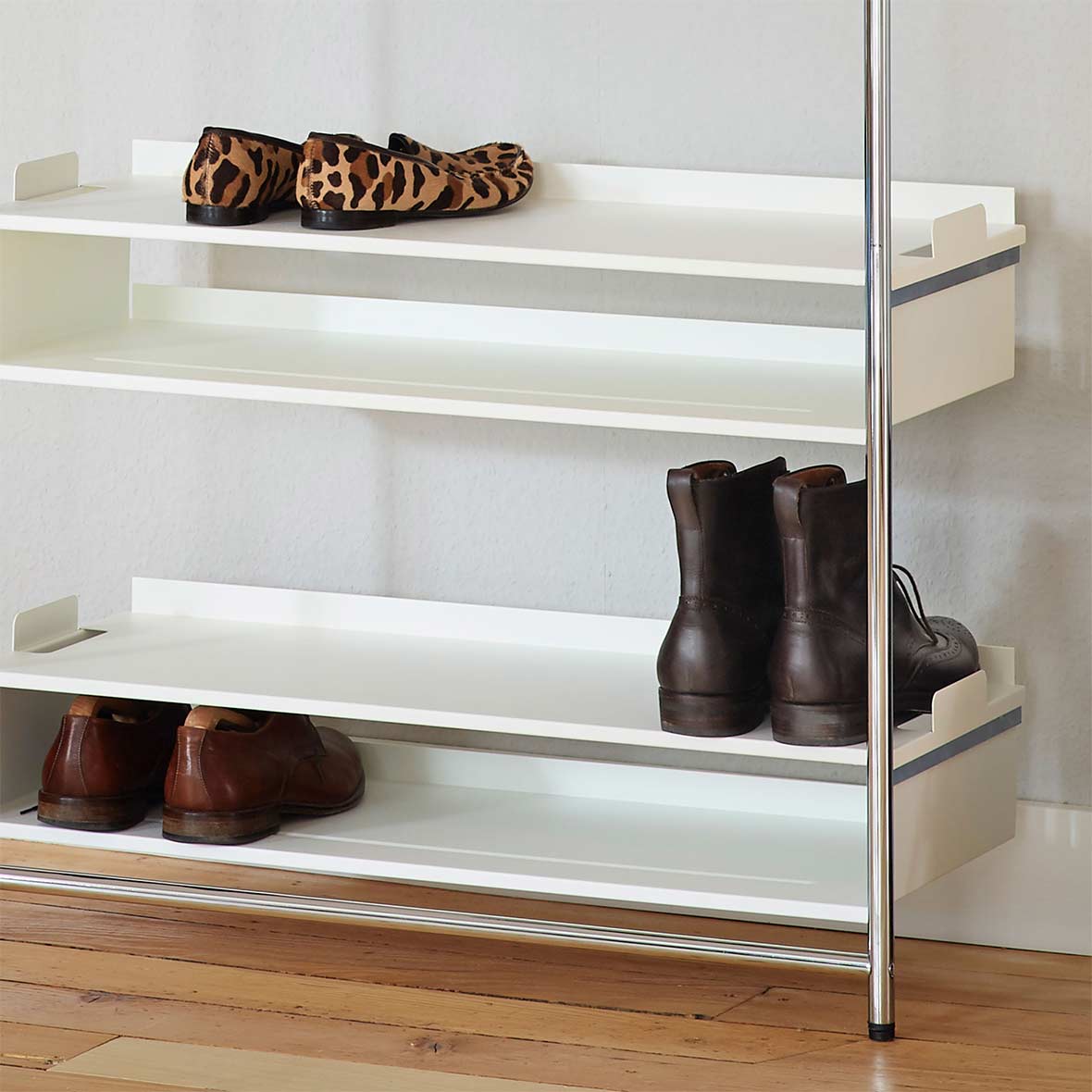 Anlehngarderobe Comba anlehngarderobe comba glanz chrom tablar mox