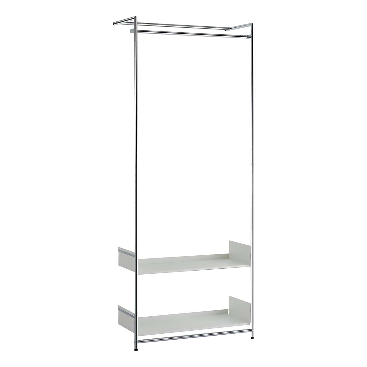 Anlehngarderobe Comba anlehngarderobe comba glanz chrom weiss mit mox
