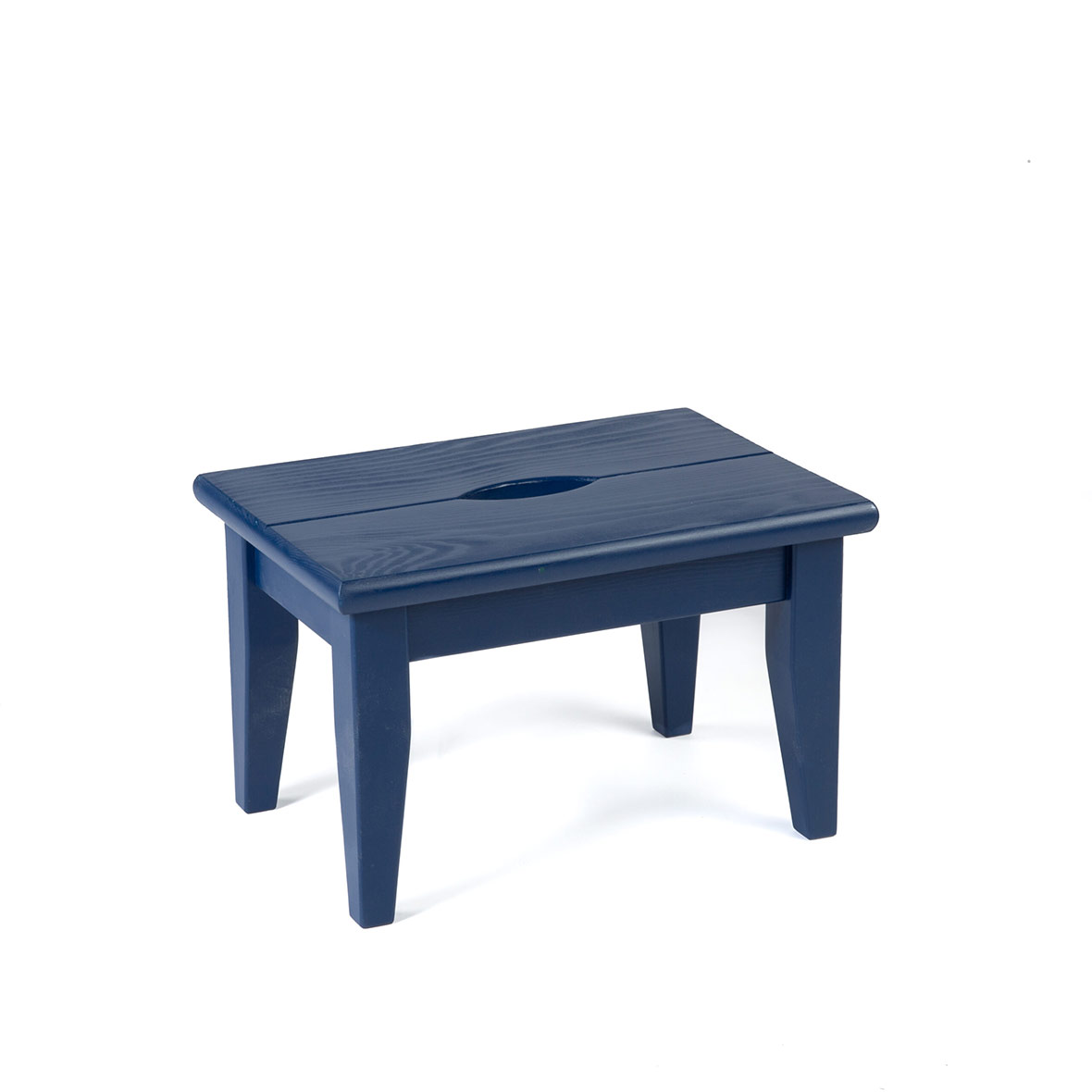 Tritthocker aus Fichtenholz tritthocker blau contact holz