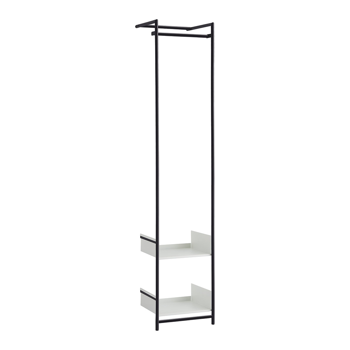 Anlehngarderobe Comba S garderobe comba s weiss schwarz pulverbeschichtet mox