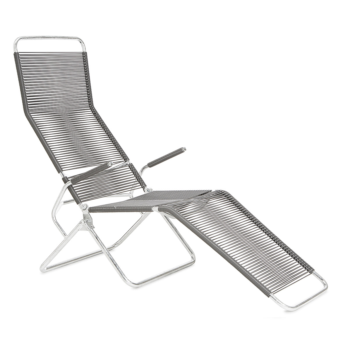 Altorfer Liegestuhl – Designklassiker altorfer liegestuhl mit gleiter aschgrau embru