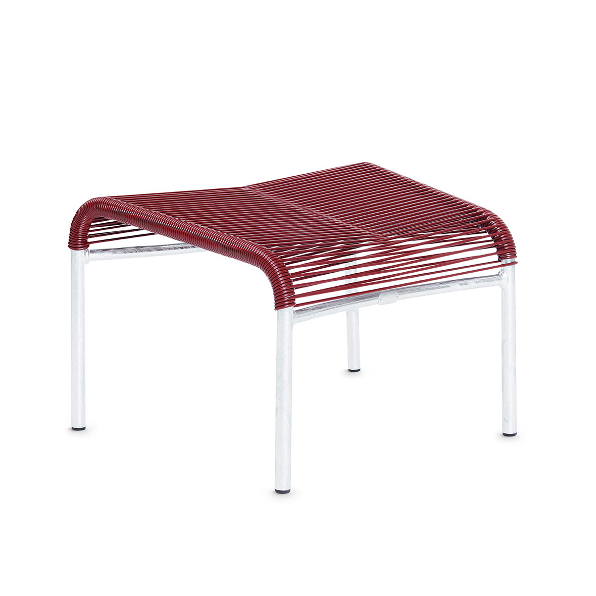 Altorfer lounge Hocker 1138 altorfer hocker 1138 weinrot mit gleiter embru