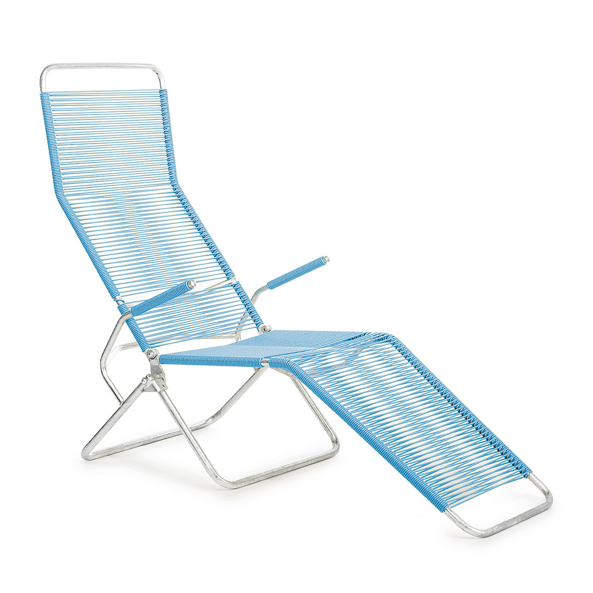 Altorfer Liegestuhl – Designklassiker altorfer liegestuhl cyan mit gleiter embru