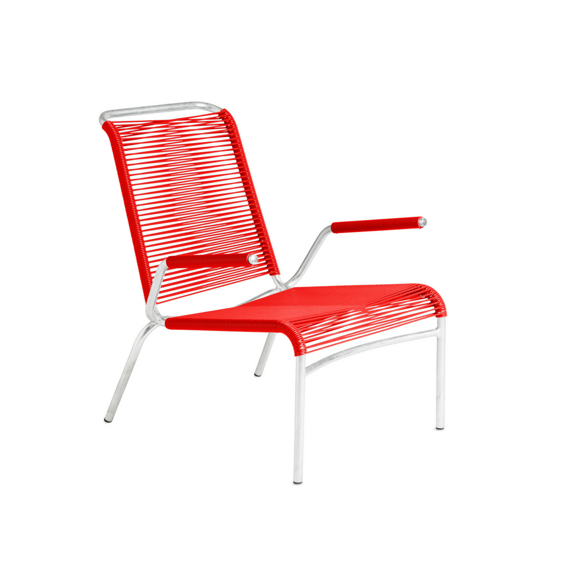 Altorfer Lounge Sessel 1142 altorfer lounge armlehne verkehrsrot mit gleiter embru