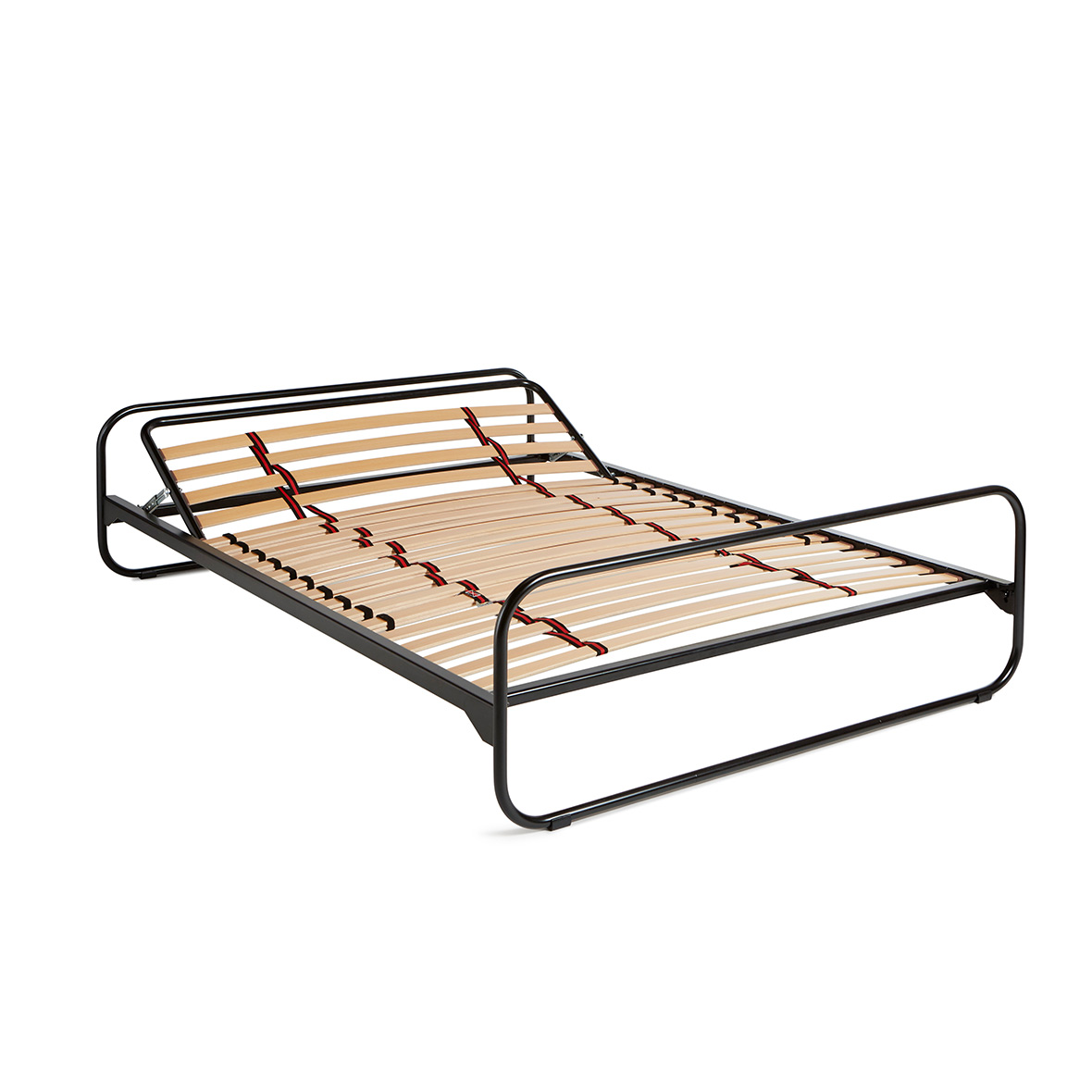 Roth Bett roth bett 455 schwarz 205 x 142 kopfhaupt embru
