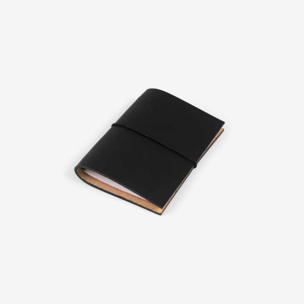 Ledernotizbuch A6 leder notizbuch a6 schwarz rothirsch