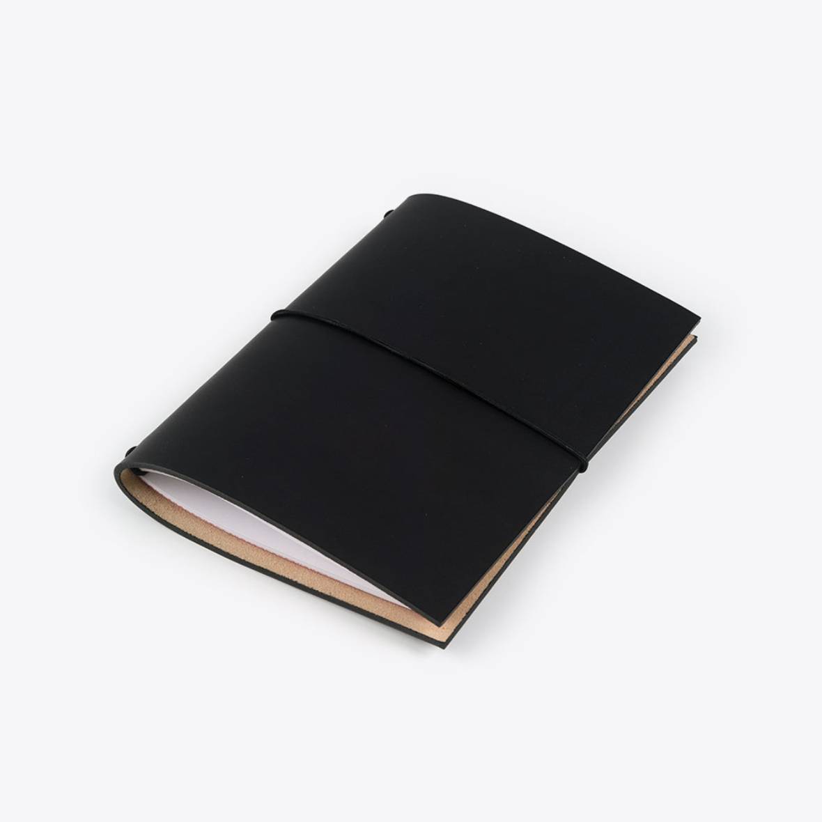 Ledernotizbuch A5 leder notizbuch a5 schwarz rothirsch